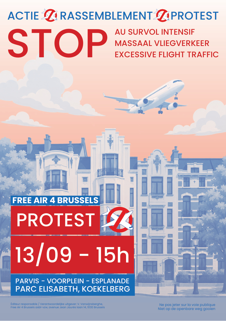 Tract Free Air 4 Brussels : rassemblement PROTEST du 13 septembre